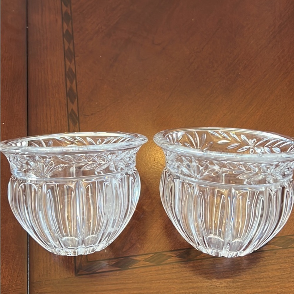 Waterford Crystal votive holders